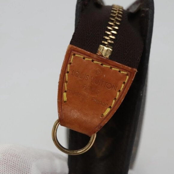 LOUIS VUITTON Monogram Bucket PM Accessory Pouch LV Auth 110131 - Picture 11 of 16